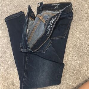 American Eagle Dark Wash Supersoft Jeans